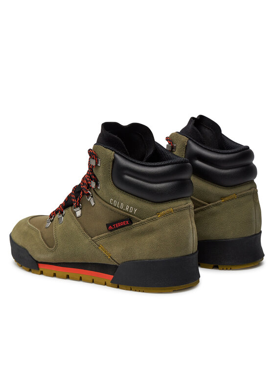 adidas Turistiniai batai adidas Terrex Snowpitch COLD.RDY Hiking Shoes GW4065 Žalia