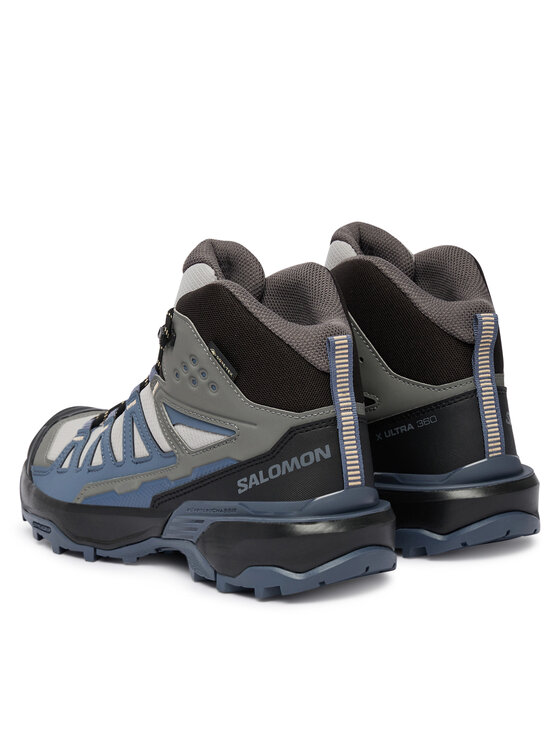 Salomon Trekkingschuhe Salomon X Ultra 360 Mid GTX  L45390700 Grau