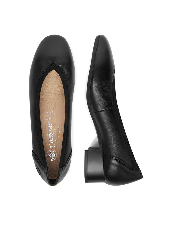 Rieker Pantofi pumps Rieker CEO-43452-00 Negru