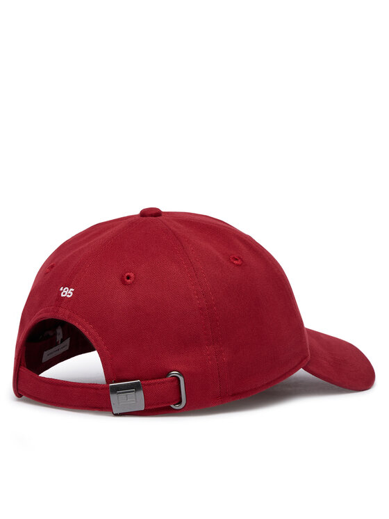 Tommy Hilfiger Kšiltovka Tommy Hilfiger Th Flag '85 Soft 6 Panel Cap AM0AM12531 Červená