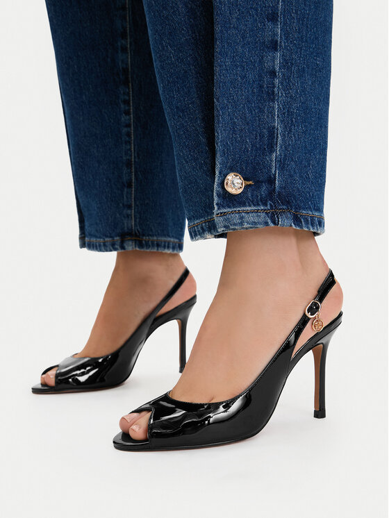 Nine West Sandały Nine West EO-TS6376-01 Czarny