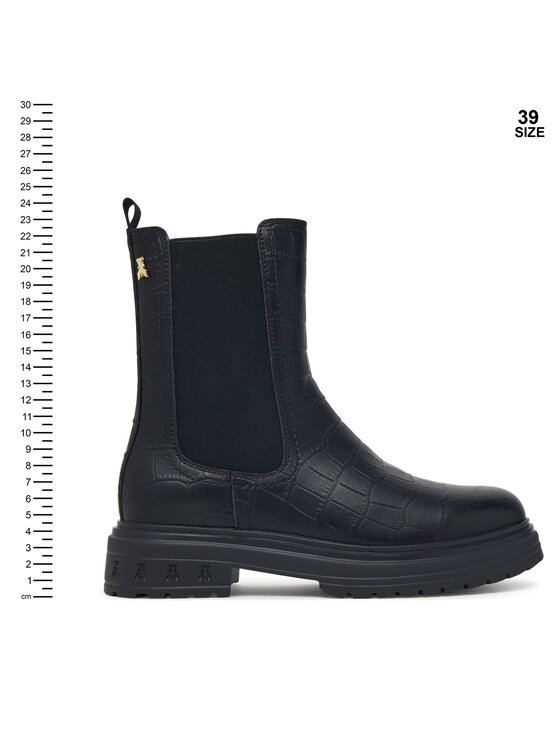 Patrizia Pepe Botki Patrizia Pepe PJ462.31 Czarny