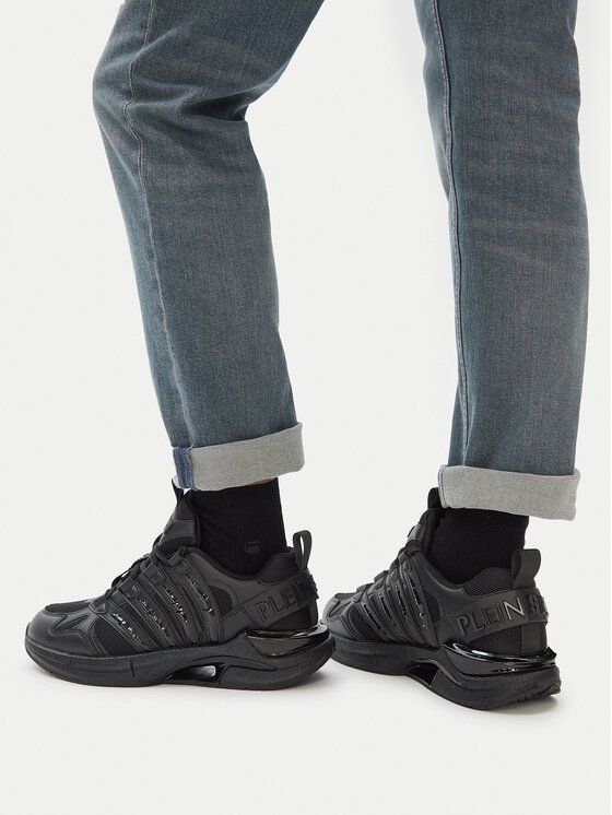 Plein Sport Sneakersy Plein Sport FAES USC0852 STE003N Černá