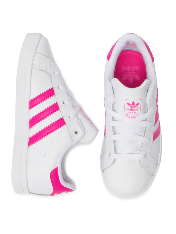 adidas Sneakersy adidas Coast Star C EE7490 Bílá