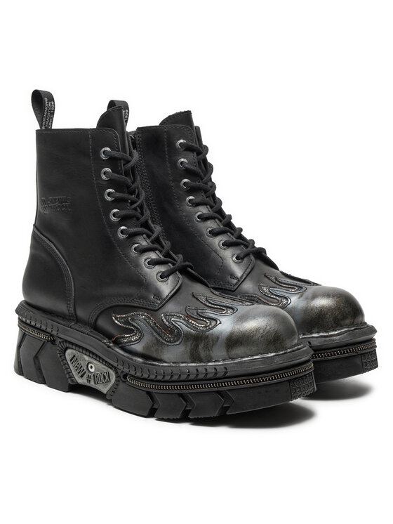 NEW ROCK Kerzai NEW ROCK M-MILI134C-S1 Juoda