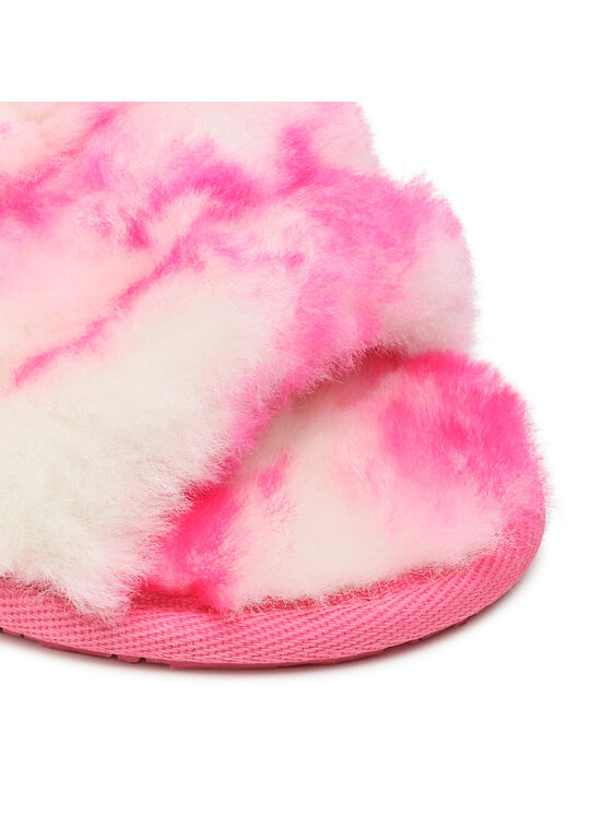 Ugg Naminės šlepetės Ugg T Fluff Yeah Slide Marble 1123638T Rožinė