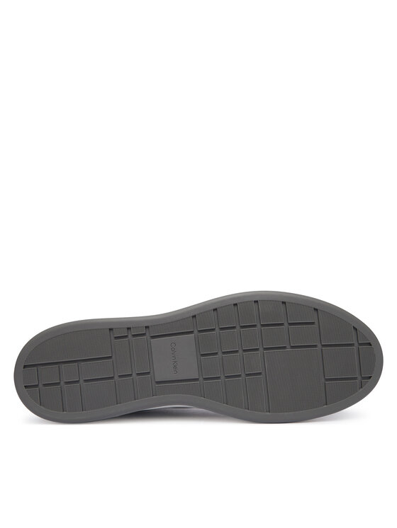 Calvin Klein Snīkeri Calvin Klein Basket Cups Oxf Lth-Neo HM0HM02204 Tumši brūna
