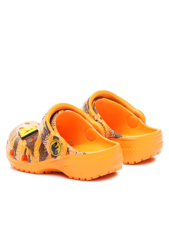 Crocs Klapki Crocs Crocs Jurassic World Clasic Clog T 208848 Pomarańczowy