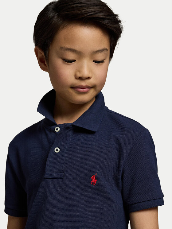 Polo Ralph Lauren Polo Ralph Lauren Поло 323547926 Cиній Slim Fit