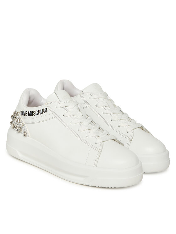 LOVE MOSCHINO Снікерcи LOVE MOSCHINO JA15305G0NIAL10A Білий