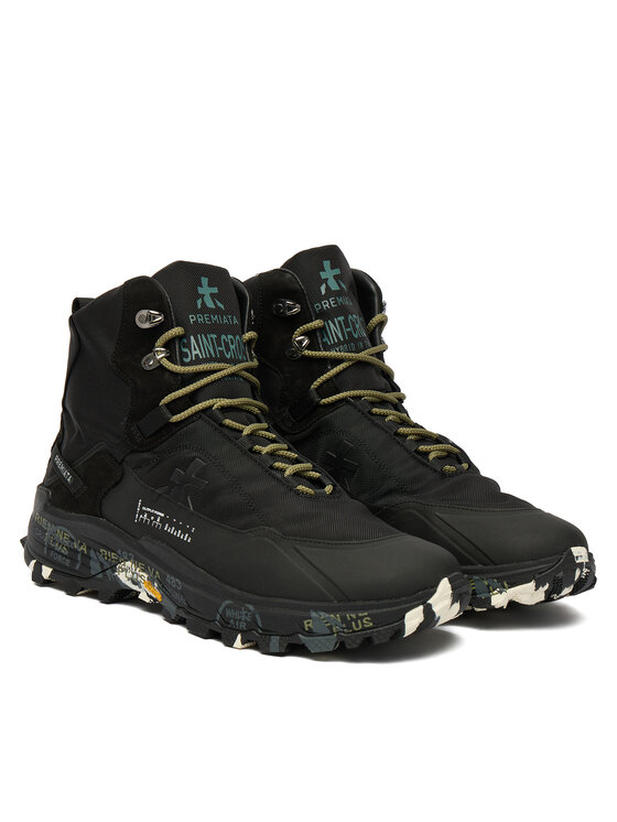 Premiata Šnurovacia obuv Premiata Saintcro 380 Čierna