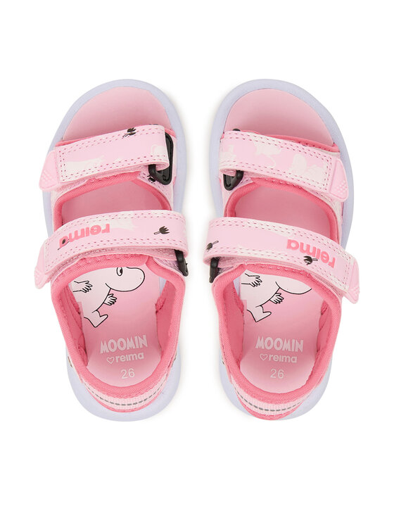 Reima Босоніжки Reima Moomin Bungee 5400089M-4251 Рожевий