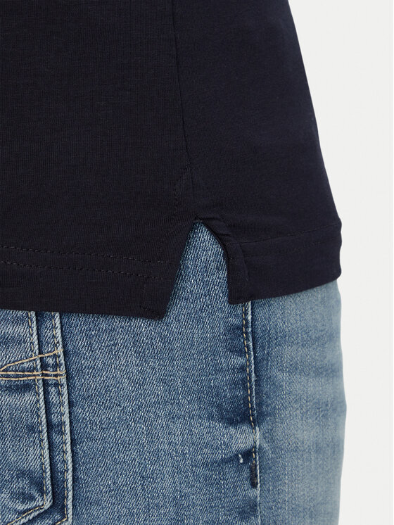 Guess Guess Polo M6YP36 K4395 Azul marino Extra Slim Fit