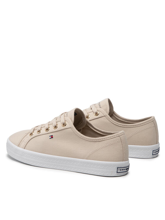 Tommy Hilfiger Гуменки Tommy Hilfiger Essential Sneaker FW0FW06664 Бежов