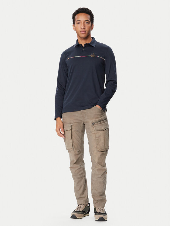 Aeronautica Militare Aeronautica Militare Polo 262PO1949UJ00663 Azul marino Regular Fit