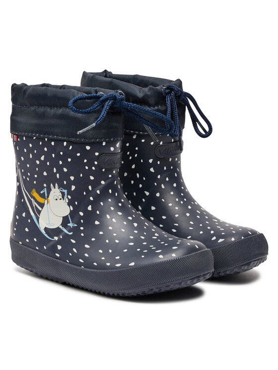 Viking Cizme de cauciuc Viking Alv Indie Warm Moomin 1-13520-5 Bleumarin