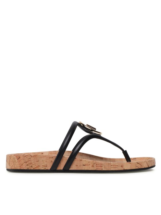 MICHAEL Michael Kors Japonki MICHAEL Michael Kors Hampton Thong 40S3HMFS2L Czarny