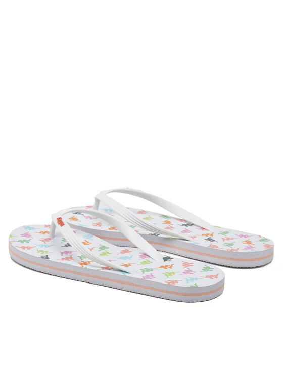 Kappa В'єтнамки Kappa 351C22W White - Pink Coral - Pink Fuchsia Кольоровий