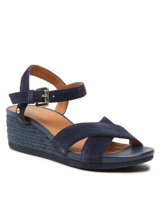 Geox Szandál Geox D Ischia Corda D02HHC00022C4002 Sötétkék