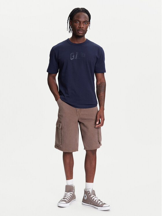 Gap Gap Marškinėliai 782369-00 Tamsiai mėlyna Regular Fit