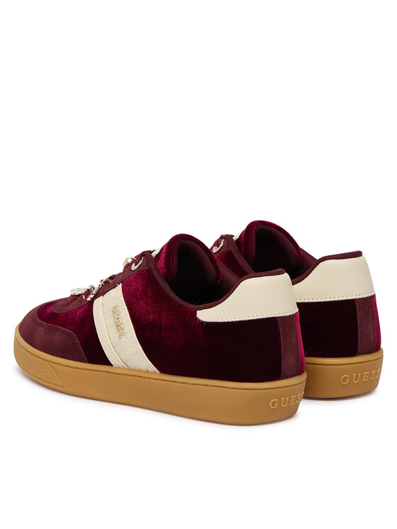 Guess Sneakersy Guess FLFN2A FAB12 Bordowy