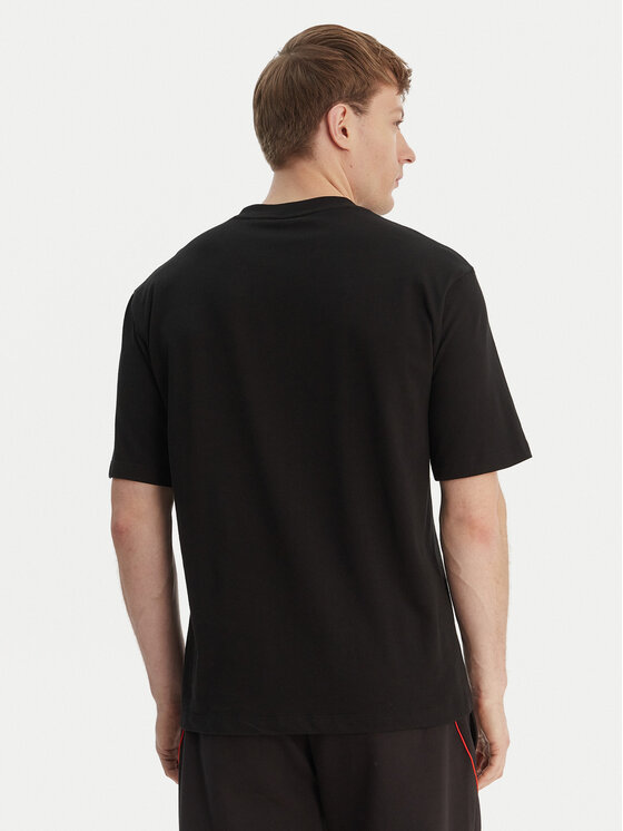HUGO HUGO Camiseta Delel_RB 50564572 Negro Relaxed Fit