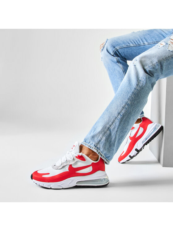 Nike Sneakersy Nike Air Max 270 React CW2625 100 Červená