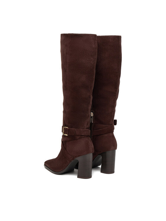 JENNY Čižmy JENNY CEO-HY2516-1 Hnedá