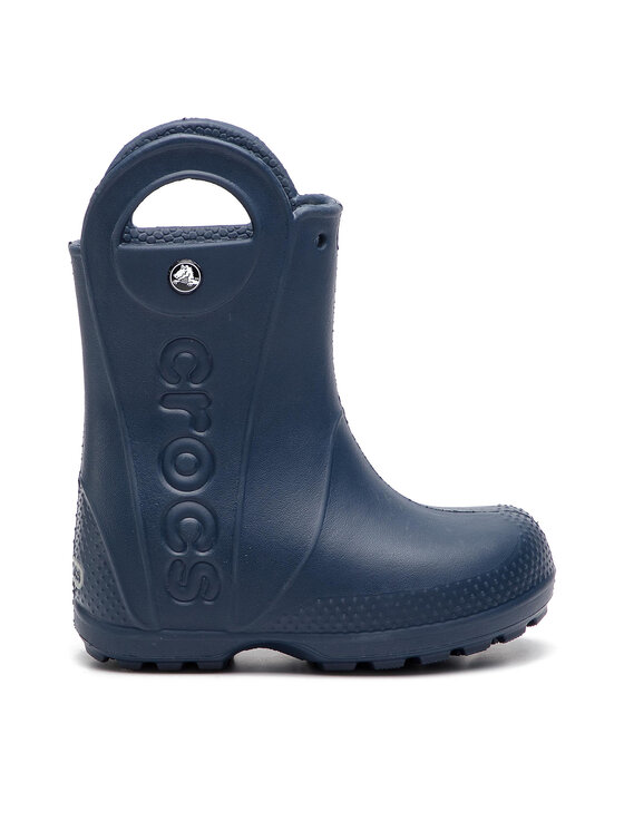 Crocs Гумові чоботи Crocs Handle It Rain Boot Kids 12803 Cиній
