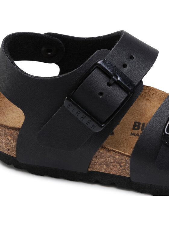 Birkenstock Basutės Birkenstock New York Kids Bs 187603 Juoda