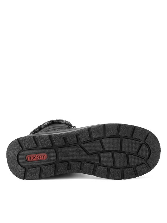Rieker Botines planos Rieker L7742-00 Negro