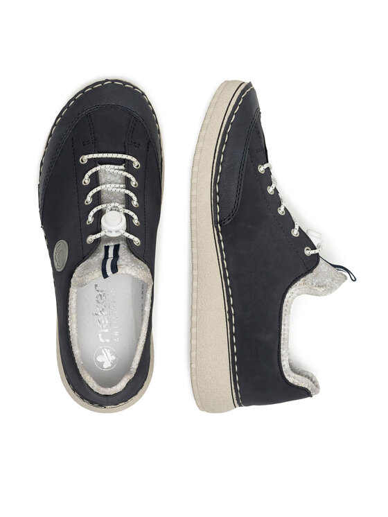 Rieker Pantofi Rieker 50958-14 Bleumarin