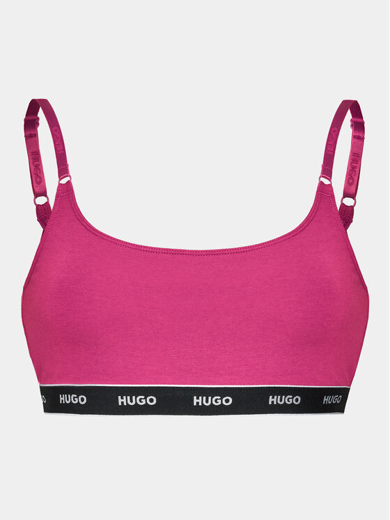 HUGO HUGO Top liemenėlių komplektas Twin Bralette 50480158 Rožinė