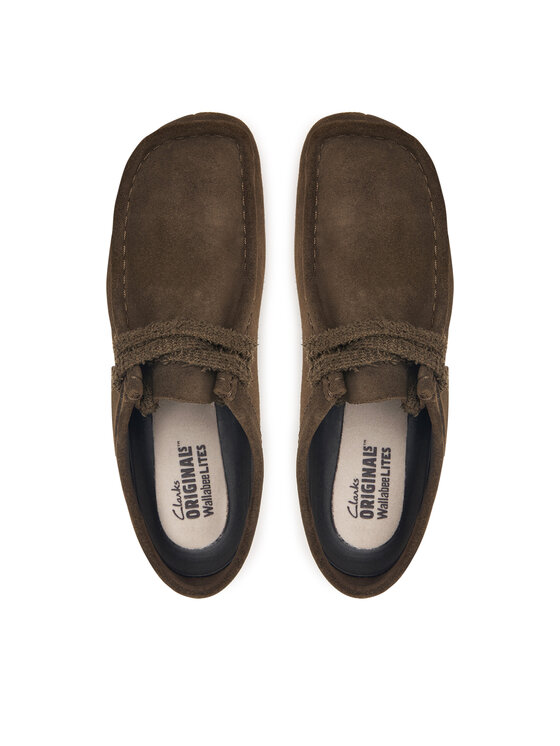 Clarks Туфлі Clarks Wallabee Lite. 26329403 Зелений