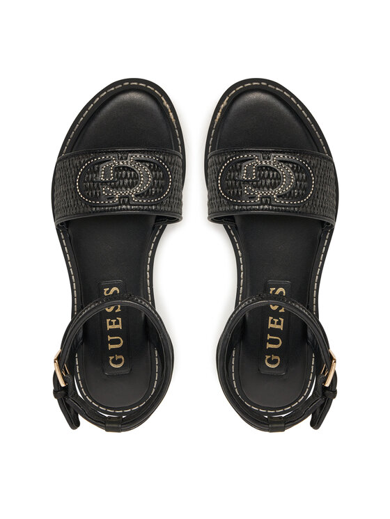 Guess Sandali Guess FLJSIY FAB03 Črna