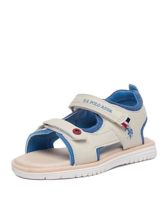 U.S. Polo Assn. Босоніжки U.S. Polo Assn. EO-GARDA003K/6Y1 Світло-сірий
