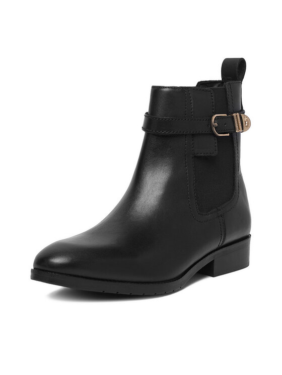 U.S. Polo Assn. Klassische Stiefeletten U.S. Polo Assn. EO-LOUIS001W/GL1 Schwarz