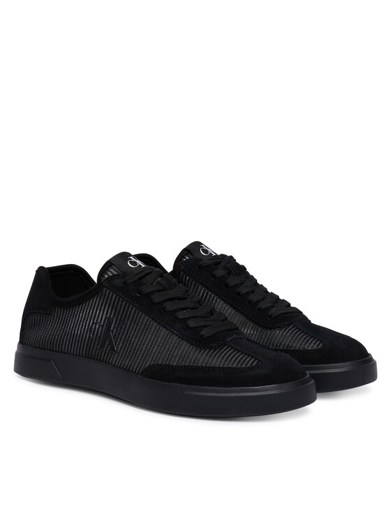 Calvin Klein Laisvalaikio batai Calvin Klein Low Pro Cupsole Wt Striped Ny HW0HW03270 Juoda