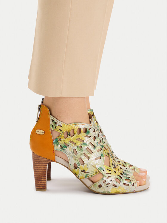 Laura Vita Sandály Laura Vita Albane 048 Žlutá