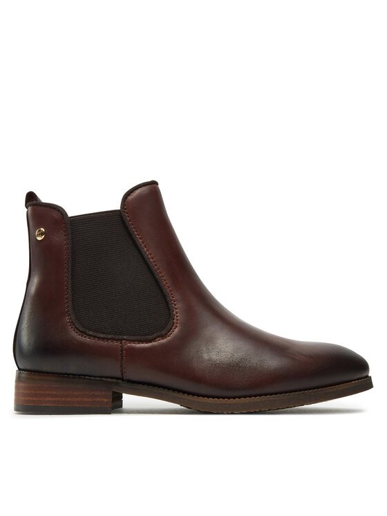 Pikolinos Členková obuv s elastickým prvkom Pikolinos W4D-8637ST Hnedá