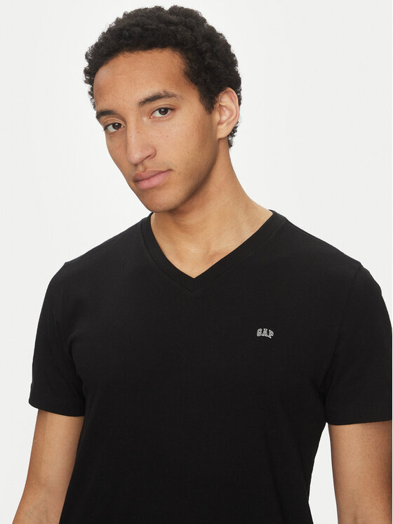 Gap Gap Футболка 502020-03 Чорний Regular Fit