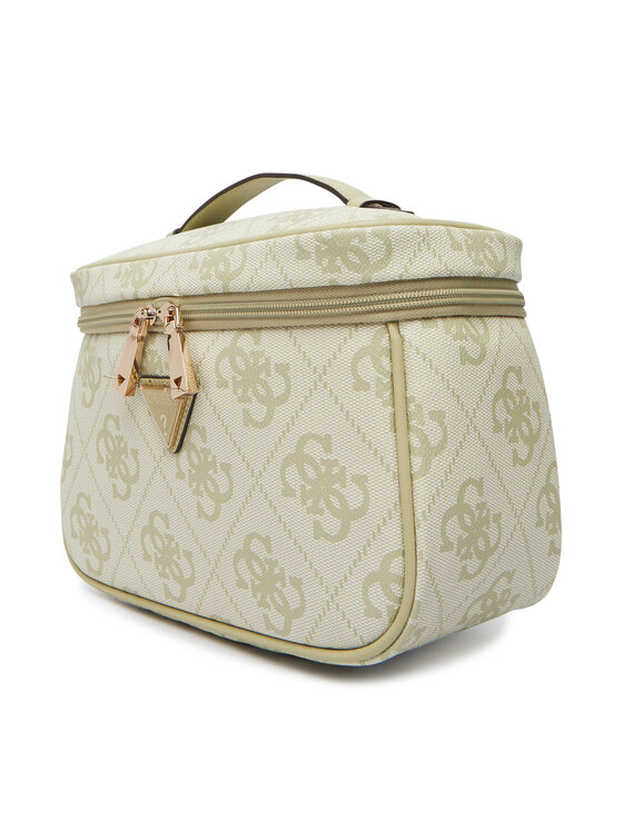Guess Kosmētikas somiņa Guess Berta TWOB86 88039 Zaļš