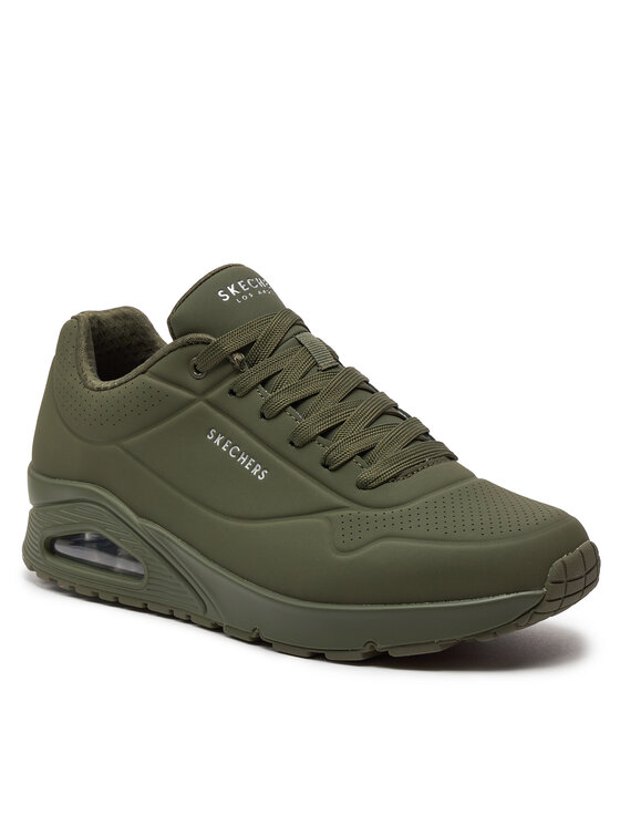 Skechers Снікерcи Skechers Uno - Stand On Air 52458/DKGR Зелений
