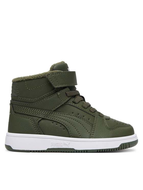 Puma Sneakersy Puma Rebound Slam Mid Wtr 40880402 Zielony ciemny