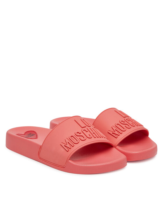 LOVE MOSCHINO Шльопанці LOVE MOSCHINO JA28052G0MI15502 Кораловий