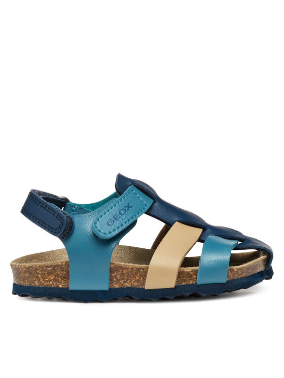 Geox Sandále Geox B Sandal Chalki B452QA 000BC C4169 S Tmavomodrá