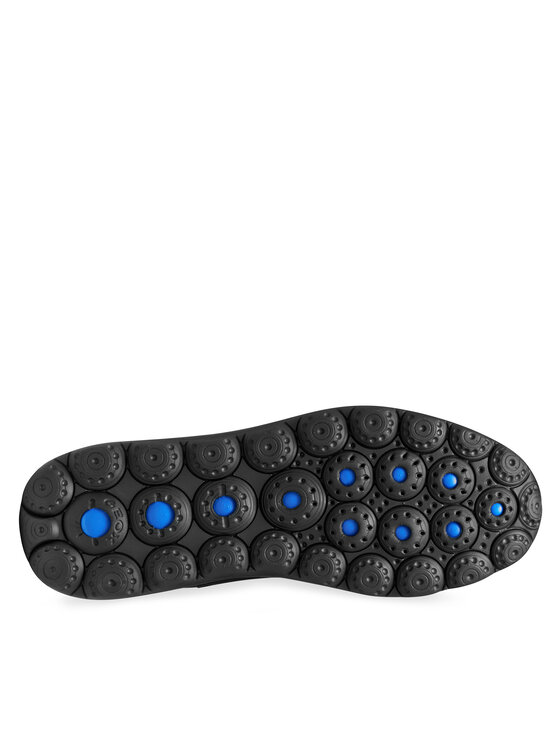 Geox Kotníková obuv s elastickým prvkem Geox U Spherica U56BYD 00043 C9999 Černá