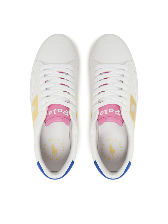 Polo Ralph Lauren Sneakersy Polo Ralph Lauren Ryley RL02447101 Biela