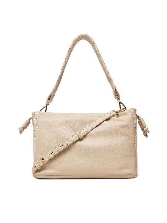 Tommy Hilfiger Bolso Tommy Hilfiger Th Soft Summer Mini Bucket AW0AW17541 Beis