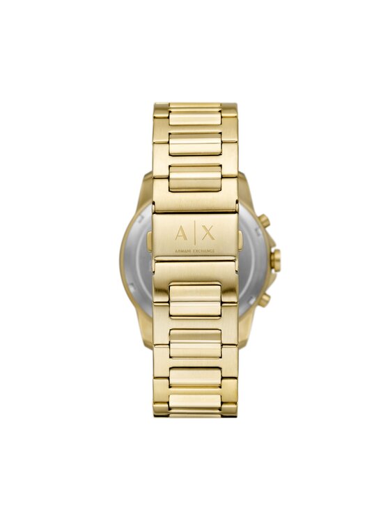 Armani Exchange Часовник Armani Exchange Banks AX7151SET Златист